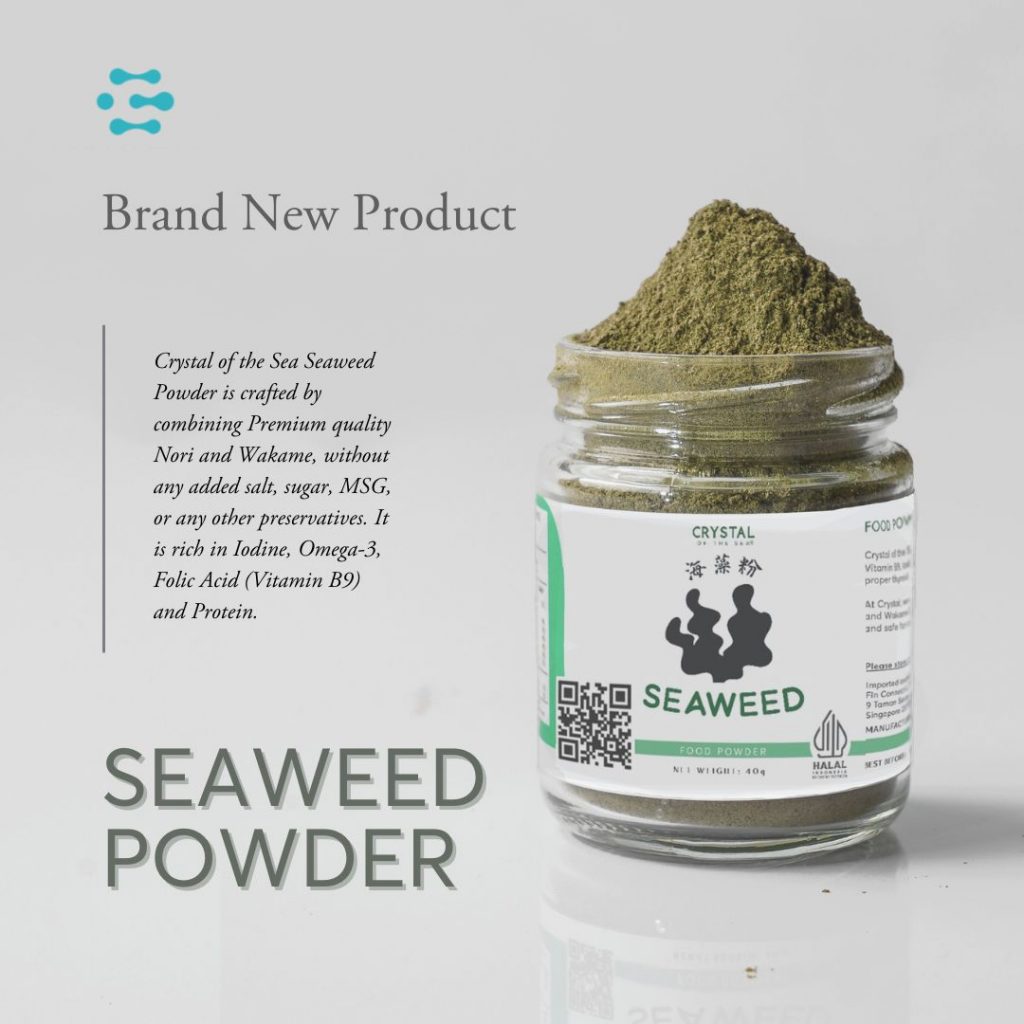 Crystal of the Sea’s seaweed powder seasoning