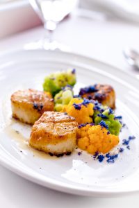 Healthiest Seafood Scallop great as a dish by itself 