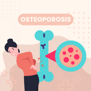 Shrimp prevents OSTEOPOROSIS such as back ache